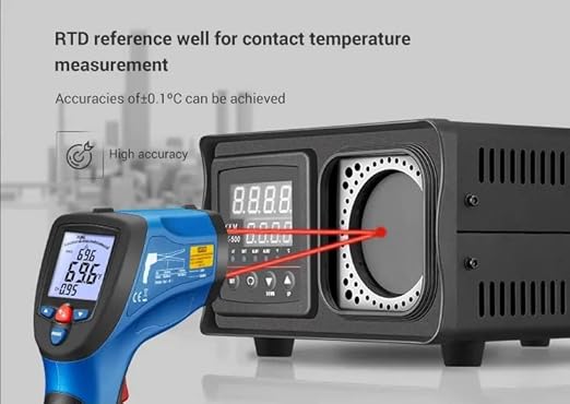 Temperature Calibrator CEM BX-500 500C 932F Blackbody Target Size 2.25