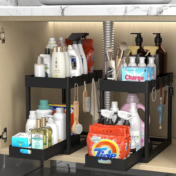 2-Tier Cabinet Organizer